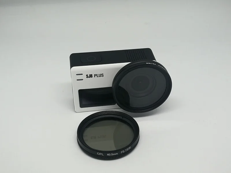 SJCAM SJ8 аксессуары 40,5 мм CPL фильтр/MC UV фильтр Защитная крышка объектива Защитная крышка для SJ8 Plus/Air/Pro экшн-камеры