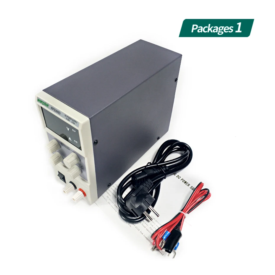 305D DC источник питания регулируемый Цифровой Высокоточный DC источник питания светодиодный переключатель с защитой 30 в 5A