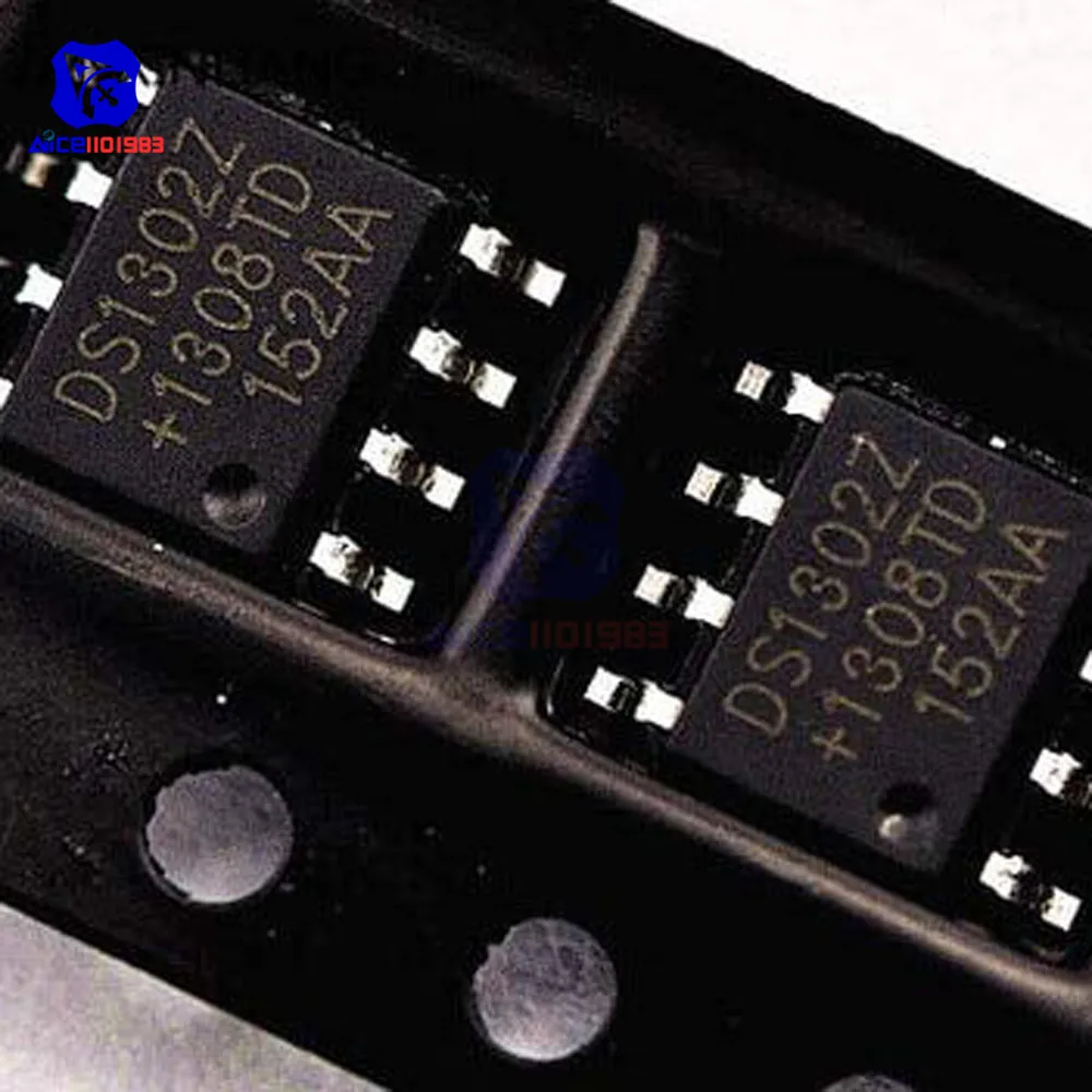 Чипы IC DS1302Z 50 шт./лот 8 контактов DIP-переключатели SOP-8 хронометр реального времени