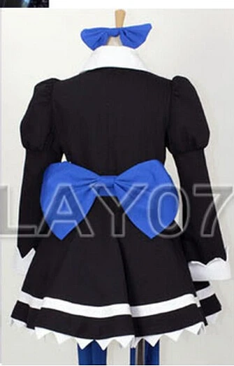 New Free Shipping Panty &amp Stocking Casual Garterbelt Cosplay Costume Anime girl dress | Тематическая одежда и униформа