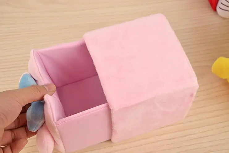 Kawaii ящик дизайн Мелодия коробка для хранения стола Органайзер|storage box organizer|box