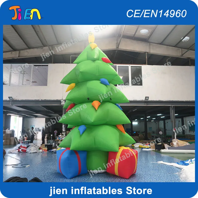 Надувной воздушный шар в виде рождественской елки высотой 3 м Рождественское