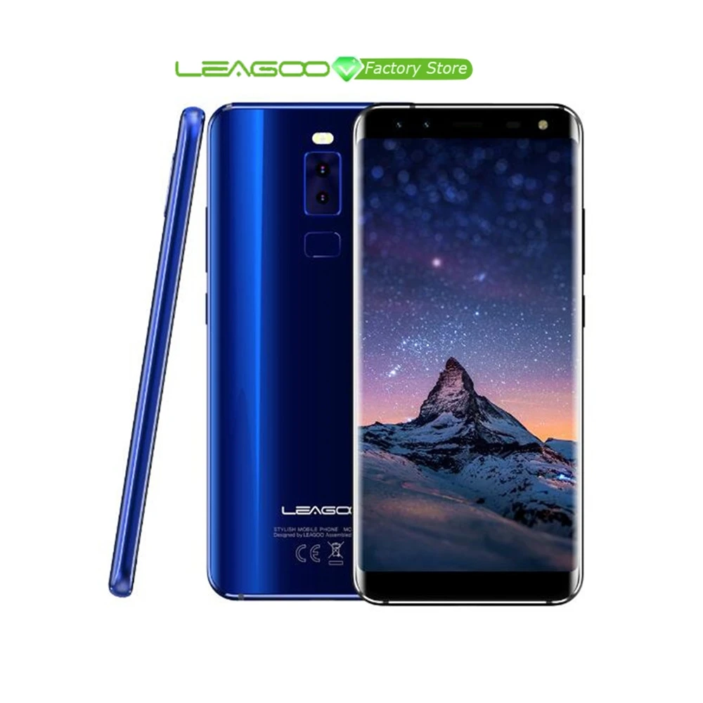 LEAGOO S8 5,72 дюймов 18:9 дисплей Android 7,0 MTK6750T восьмиядерный смартфон 3 ГБ ОЗУ 32 Гб 13 МП 4 камеры отпечаток пальца 4G телефон