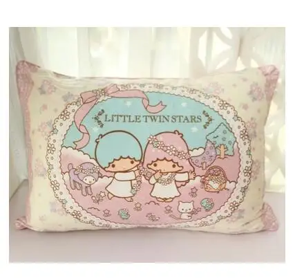 Яркий 1 шт., 60 см, плюшевый чехол с рисунком из мультфильма «My Melody the twins star», один чехол для подушки, романтичный подарок для леди, игрушка для сна для девочки - Цвет: Яркий