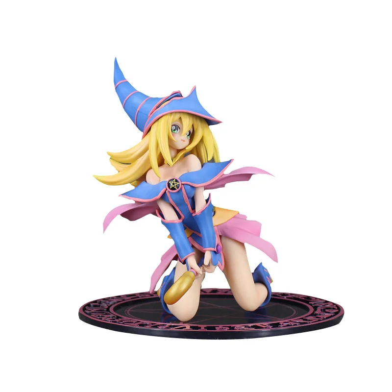16 5 см японский аниме Dark Magician Girl в штучной упаковке ПВХ экшн фигурка Коллекционная