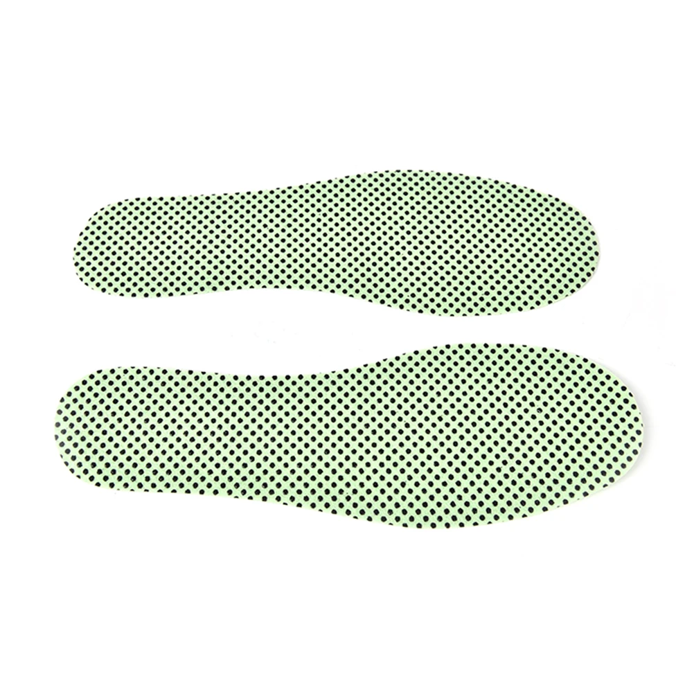 

1Pair Natural Tourmaline Self-heating Insoles Warm Reflexology Insoles Winter Soles For Footwear Heated Self-heating Insoles