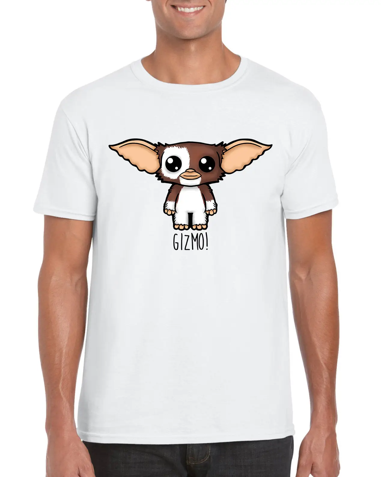 &quotGizmo!&quot Милая футболка Gizmo Gremlins Mogwai с графическим рисунком принтом в подарок