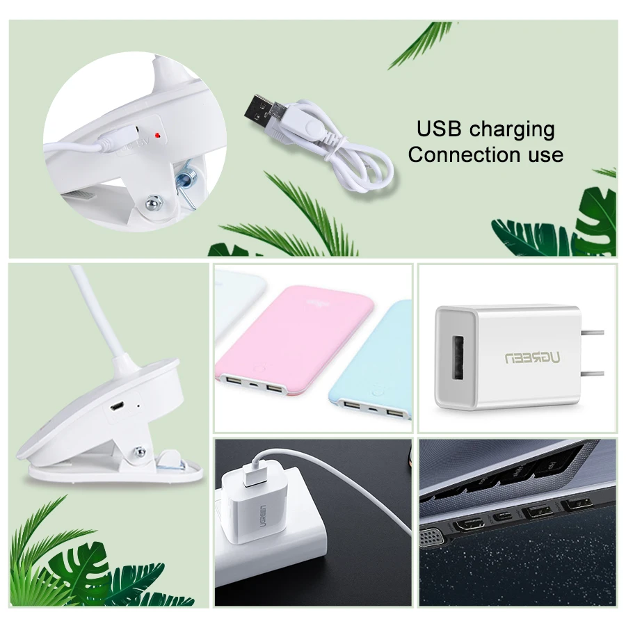 Светодиодный ночсветильник EeeToo с зарядкой от USB для детей настольная лампа