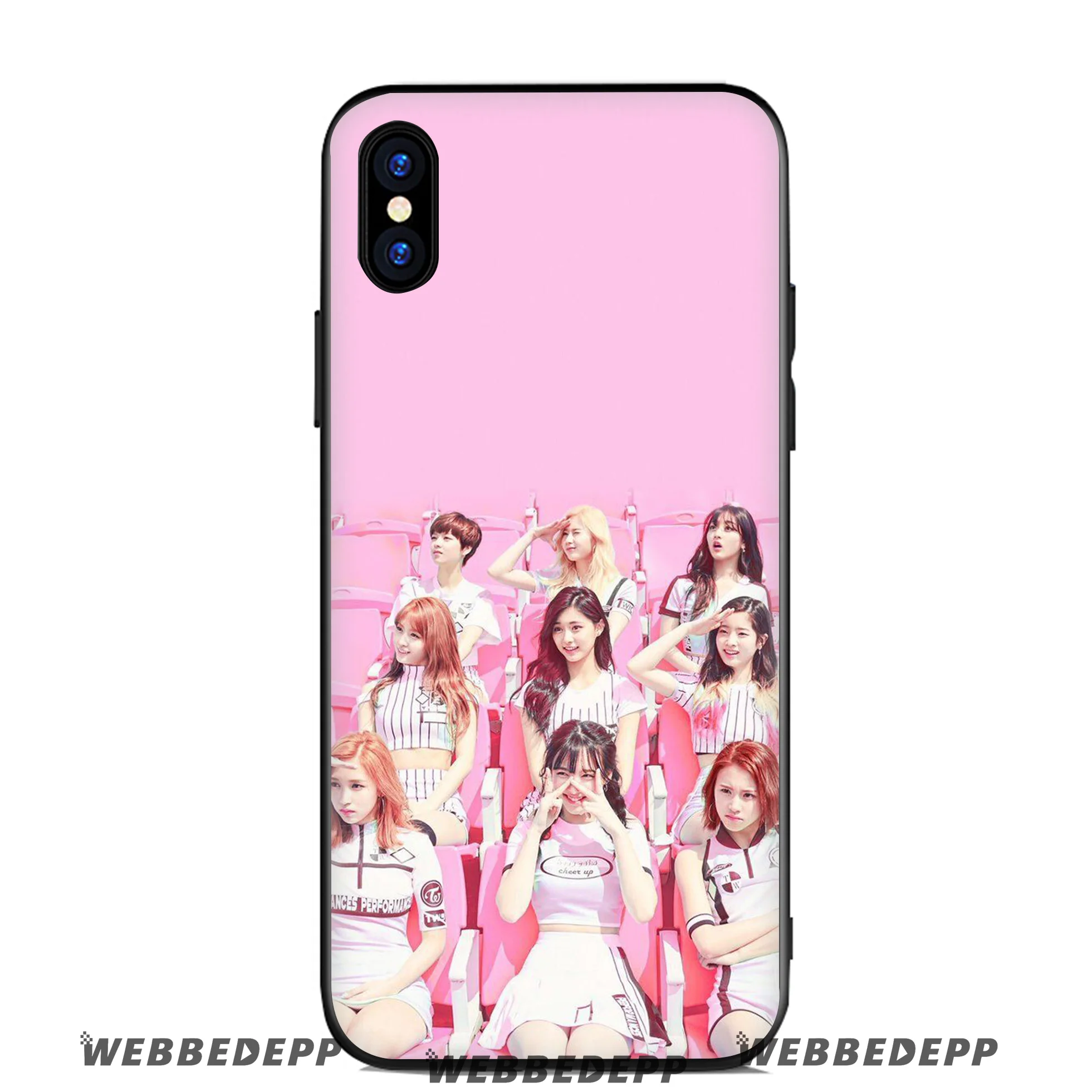 Мягкий силиконовый чехол WEBBEDEPP Twice K Pop для Apple iPhone 11 Pro Xr Xs Max X или 10 8 7 6 6S Plus 5 5S SE TPU |