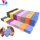 50 шт Lime A Ongle Профессиональный пилка для ногтей мини шлифовальная губка Полировочный блок 100180 шлифовальный полировщик маникюрный набор инструментов