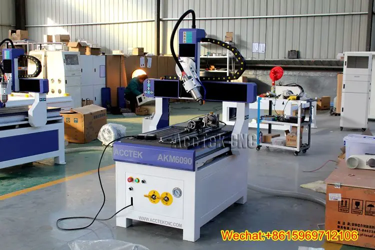 4 axis cnc 3d wood cutting mini machine 6090 metal router | Инструменты