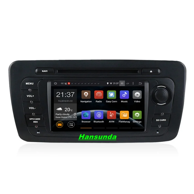 Автомагнитола 2DIN на Android 8 0 для Seat Ibiza автомобильный мультимедийный плеер с GPS