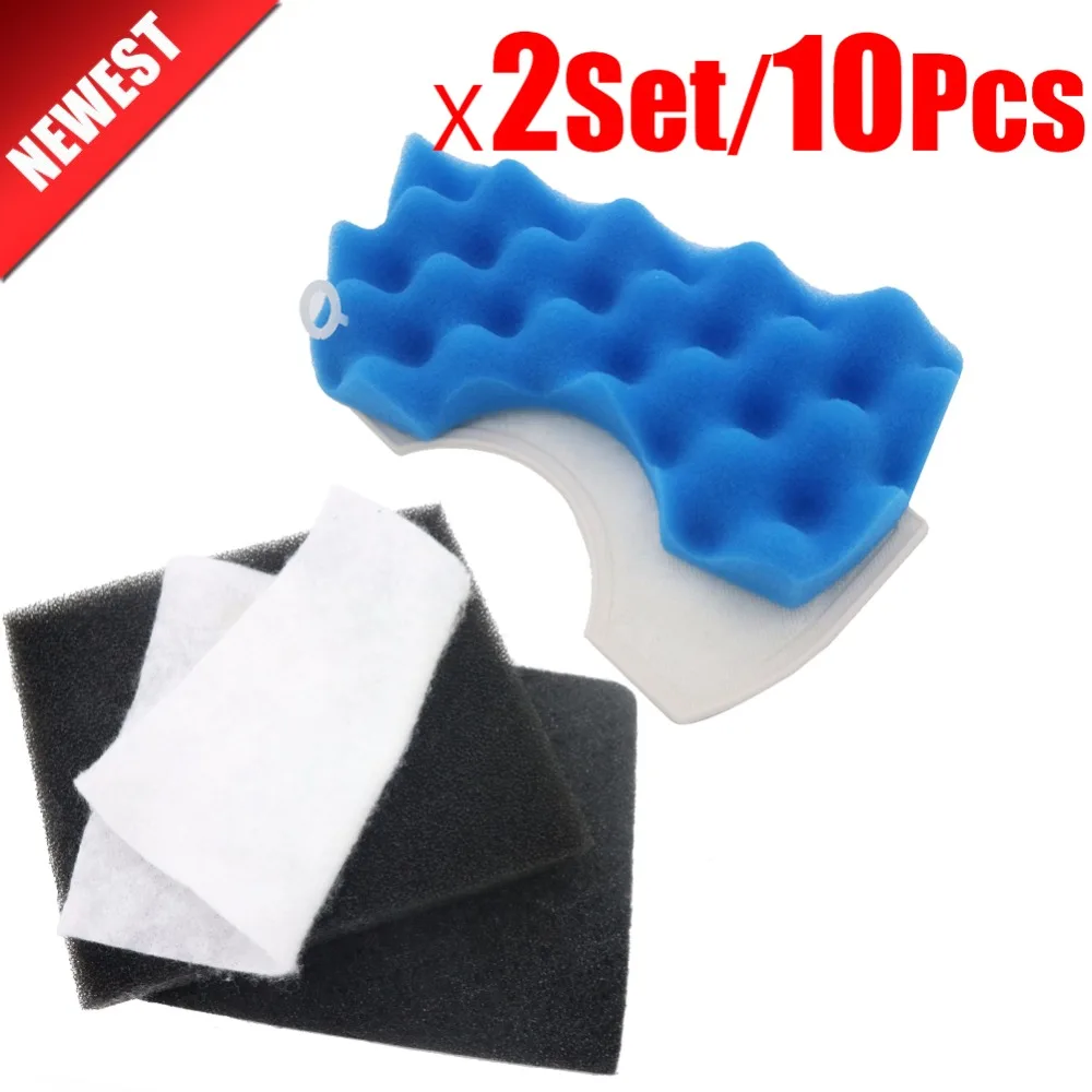 

2Set/10pcs Vacuum cleaner parts dust motor filters Hepa For Samsung MICRO FILTER CLEANER DJ63-00669A SC43 - 47 SC43 SC47 ser
