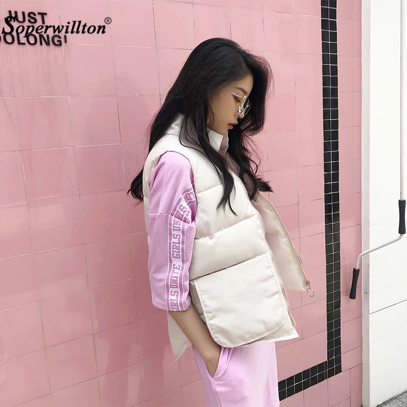 Женская куртка без рукавов Новинка 2019 осенне зимний женский хлопковый жилет