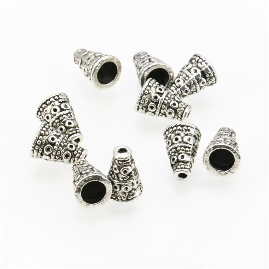 10 шт. медные бусины в форме башни на удачу сделай сам аксессуары поделки модные