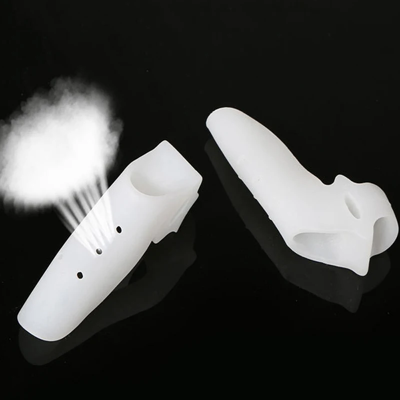 

1 Pair Silicone Foot Toe Separator Thumb Valgus Corrector Bunion Adjuster Hallux Valgus Dropshipping DFA