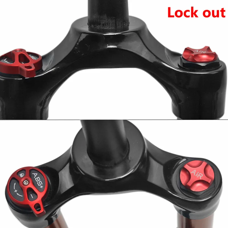 Ковшовый вал Велосипедная вилка из магниевого алюминия воздушный Газовый