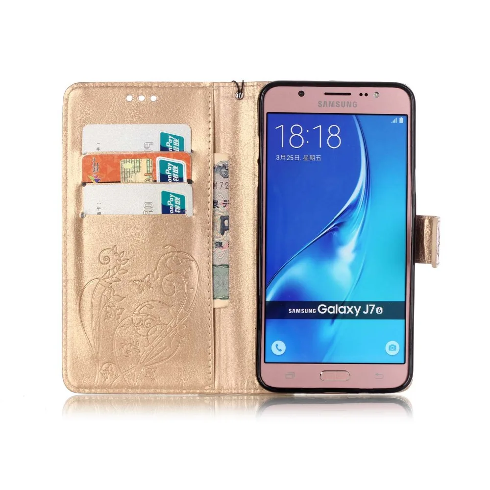 Чехол для coque samsung Galaxy J7 2016 чехол КРЫШКА ДЛЯ A8 2018 S8 S9 плюс J710F + подставка держатель
