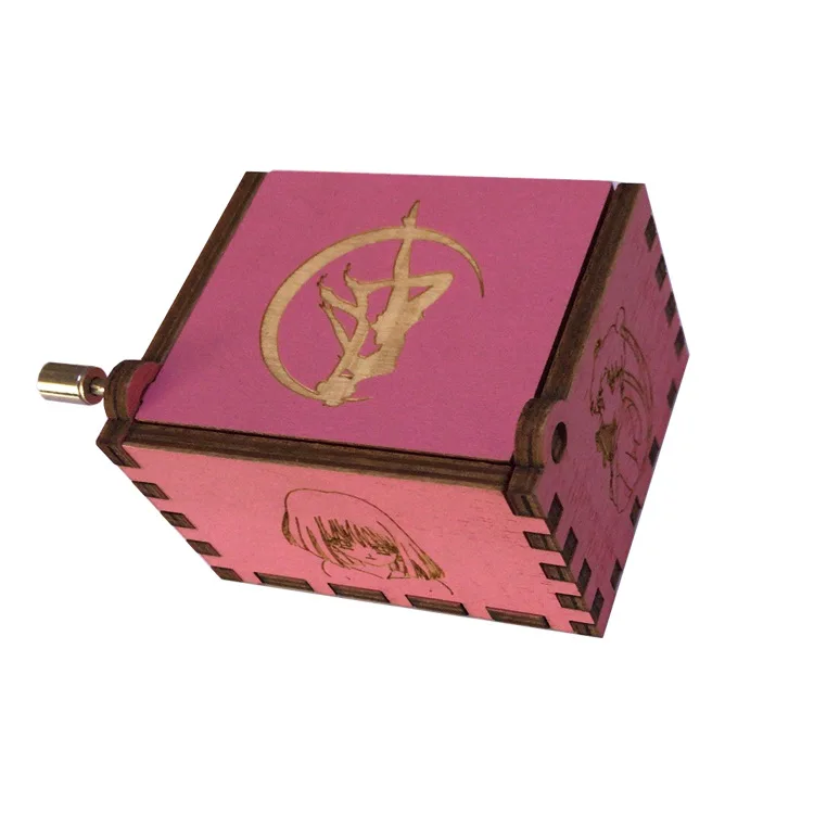 Музыкальная шкатулка для игр престолов розовая музыкальная Sailor Moon подарок на
