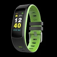 Green Горячая IWOWN I6 HR C Монитор артериального давления сердечного ритма Смарт-браслет часы умный Браслет Шагомер Замена - Цвет: Green