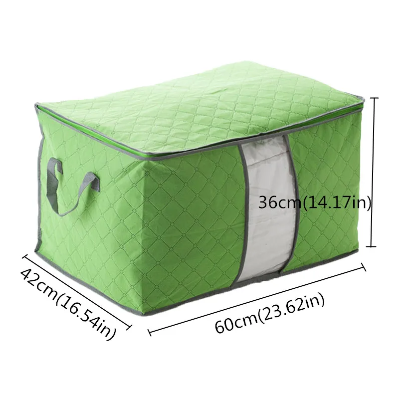 ASFULL нетканые сумки для хранения стеганое одеяло одежды шкаф разделитель