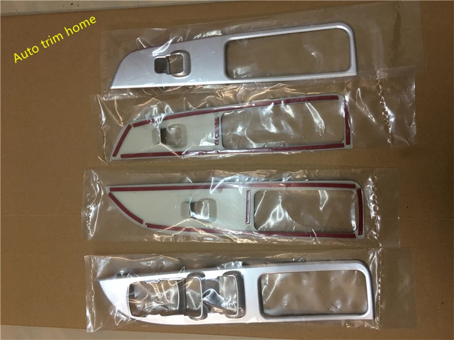 Interior Refit Kit Inner Door Armrest Window Lift Button Panel Sequins Cover Trim 4 Pcs / Set For Ford Explorer 2016 2017 ABS | Автомобили