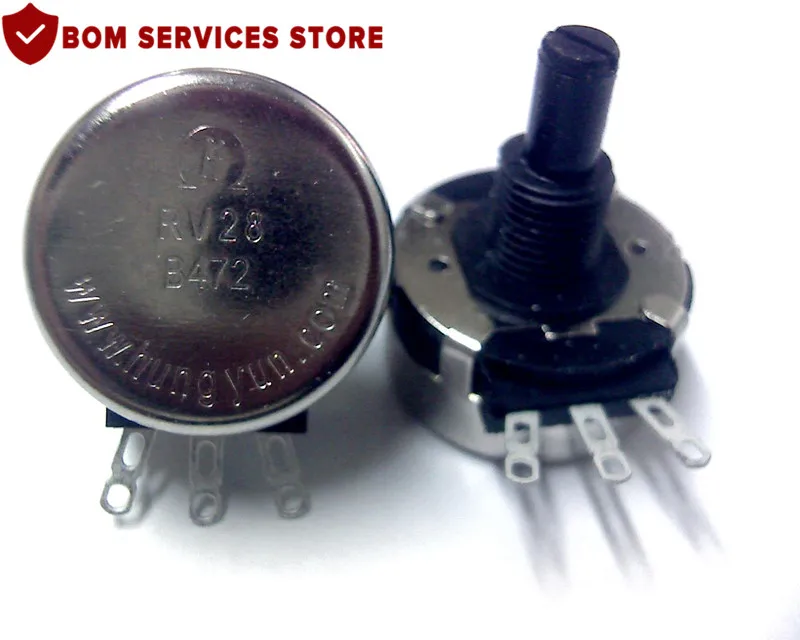 

Fast Delivery 10pcs RV28-B472 RV28 B472 4K7 Popular 4k7 Potentiometer