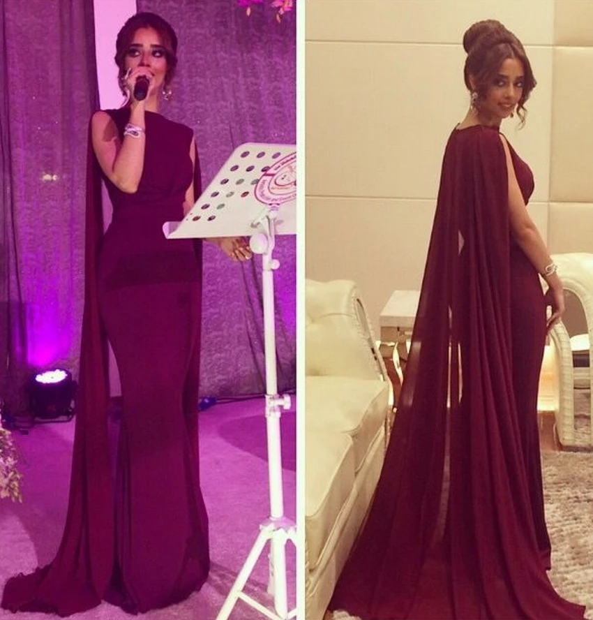 Robe de soiree, сексуальное шифоновое длинное вечернее платье русалки, накидка, женские вечерние платья, длинное вечернее платье, abendkleider