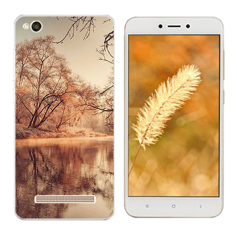 Cases for Xiaomi Redmi 4A BIG GUN Printing 5.0&quot Soft Case 4a Cover Silicone 4 A Redmi4a Bags |