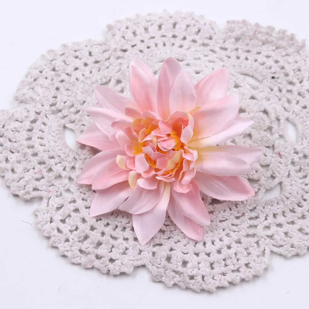 Wholesale 50pcs 10cm Silk Peony Handmade Artificial Flowers For Wedding Decoration DIY Floral Craft Scrapbooking Dahlia | Дом и сад