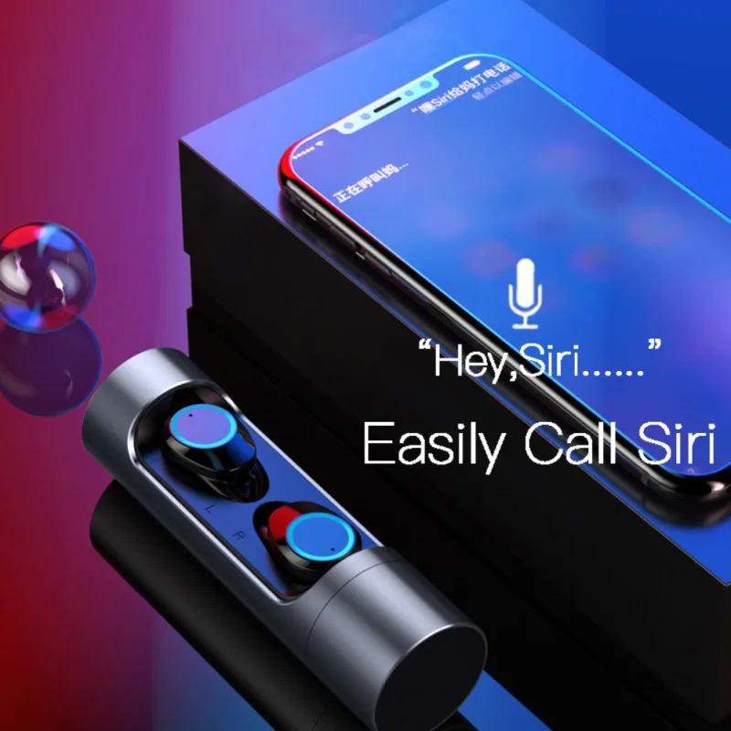 TWS Bluetooth 5,0 наушники X8 с сенсорным управлением мини Близнецы беспроводные наушники стерео гарнитура с микрофоном IPX7 водонепроницаемые наушники