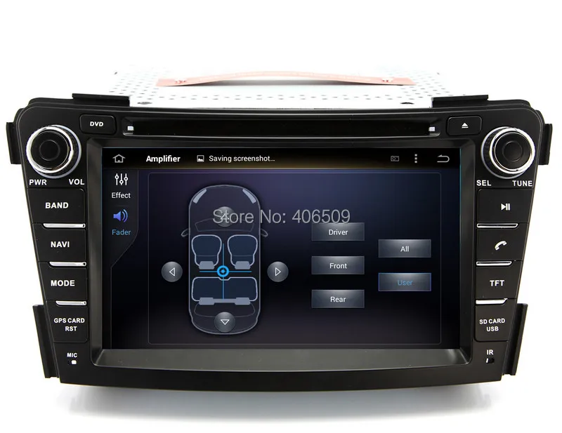 Автомобильный DVD-плеер на Android 7 1 С GPS-навигацией для Hyundai i40 2011 2012 2013 с радио BT USB AUX