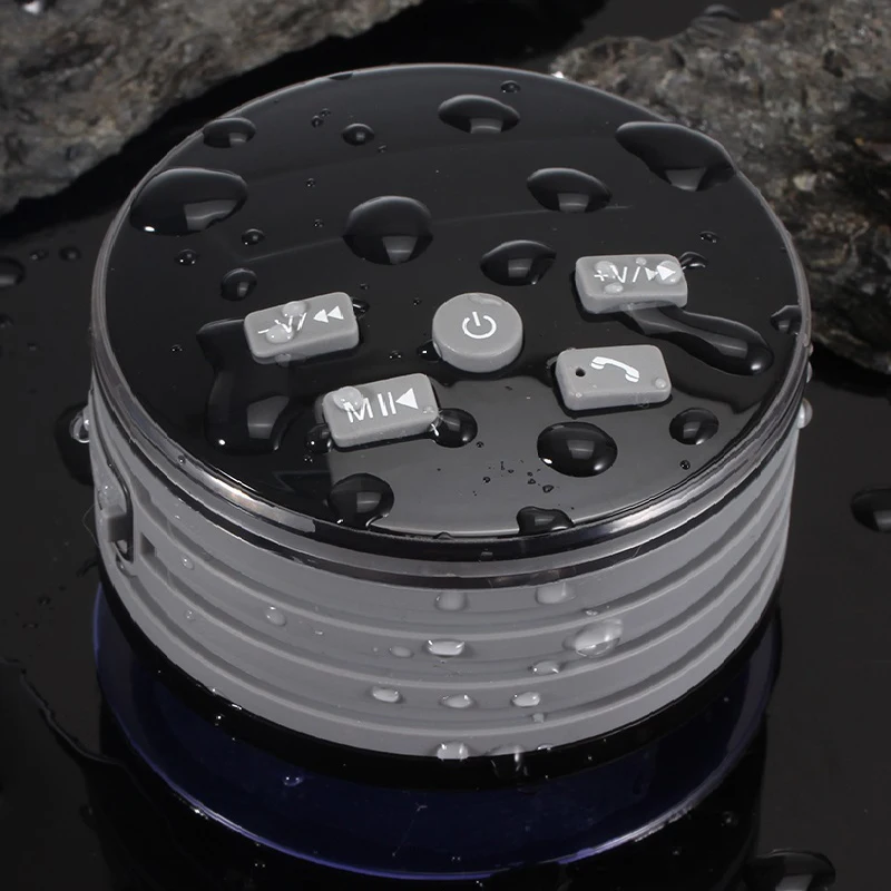 Водонепроницаемый Bluetooth динамик IPX7 Беспроводная колонка с дыхсветильник светом