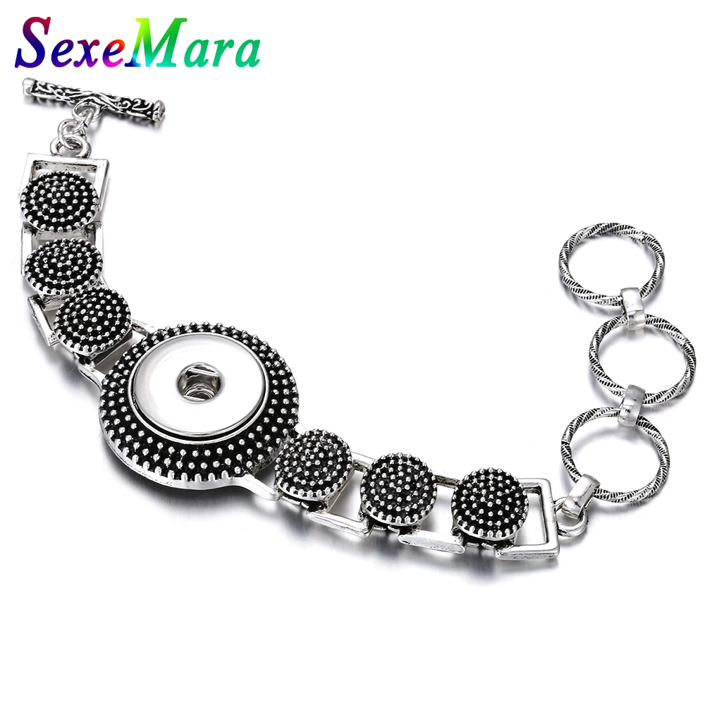 Женский винтажный браслет с кристаллами 18 мм|Браслеты шармами| |