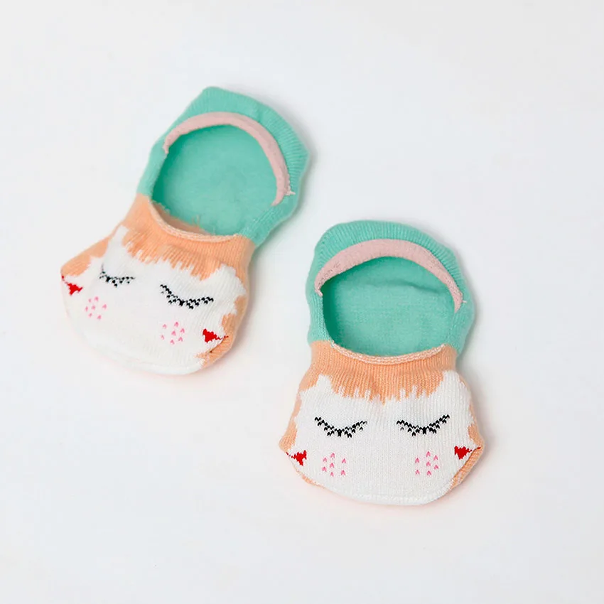 Летние хлопковые носки для новорожденных тапочки Повседневные детские