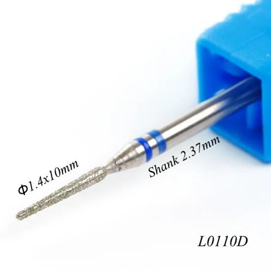 L0110D STZ, 1 шт., фреза для маникюра, алмазные сверла для ногтей, твердосплавные фрезы, для удаления УФ-геля, полировки ногтей, инструменты#056-1 - Цвет: L0110D