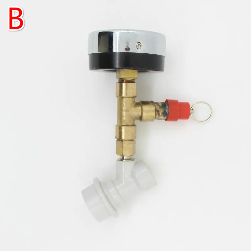 Homebrew регулируемый клапан сброса давления с Guage для Домашнего Пива 0 ~ 60 PSI/0-100 PSI