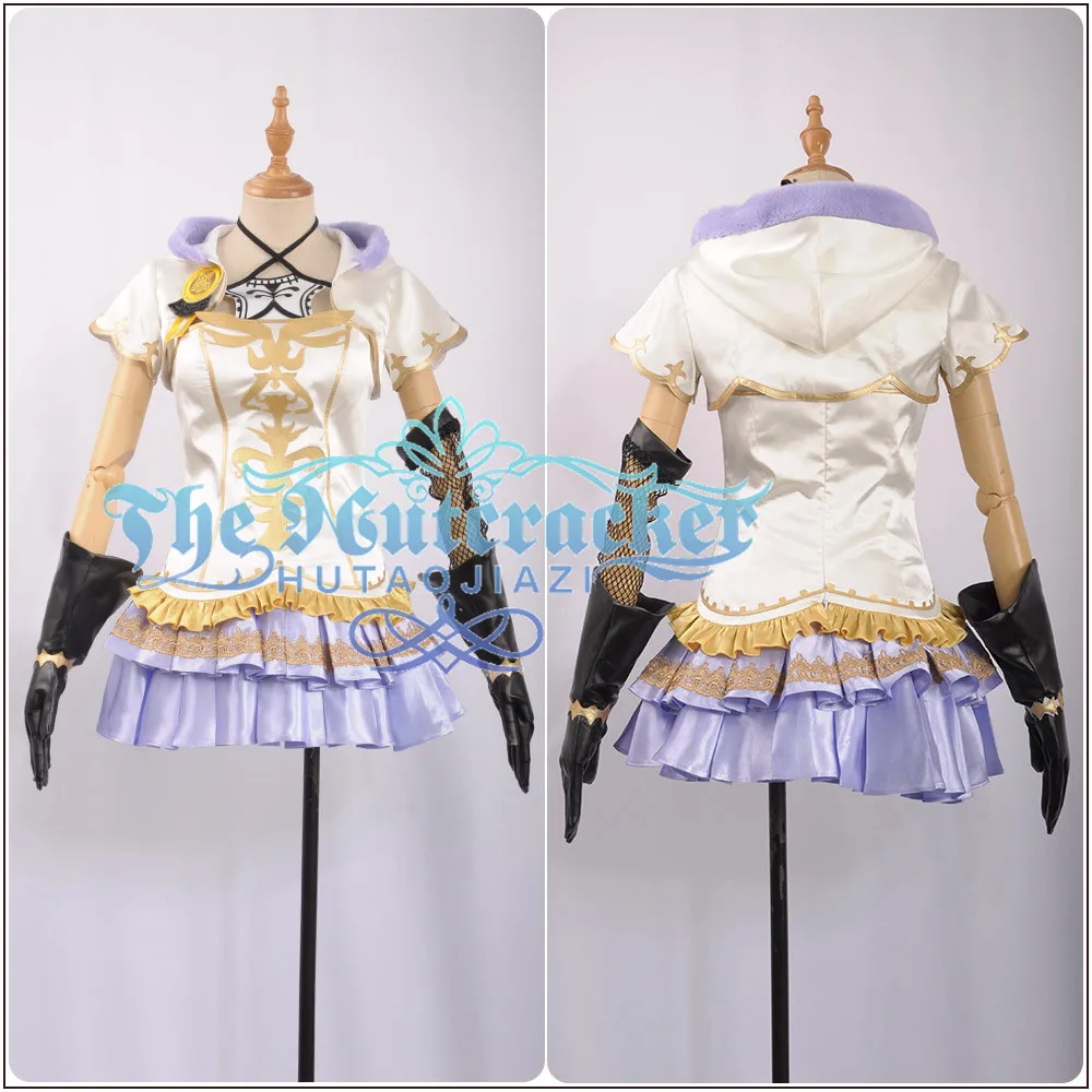 Аниме Love live Косплей колдунья Пробуждение Tojo Nozomi Костюм атласная Лавандовая юбка