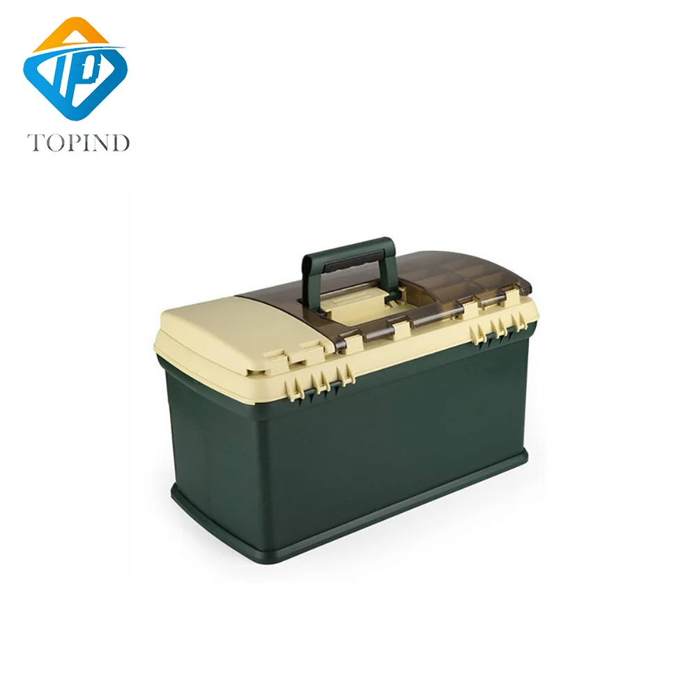 2 шт. 550*300*300 мм PP+ PC+ TPE большой ящик для рыболовных снастей Высокое качество TPE ручка рыболовные коробки инструменты для ловли карпа рыболовные принадлежности