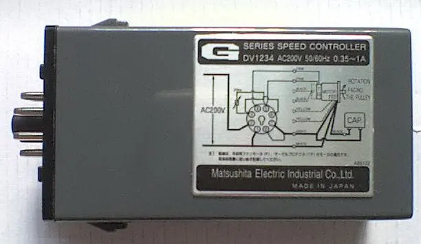 DV1234 AC200V Panasonic контроллер скорости Гарантировано 100% (новый 100%)|controller control|controller