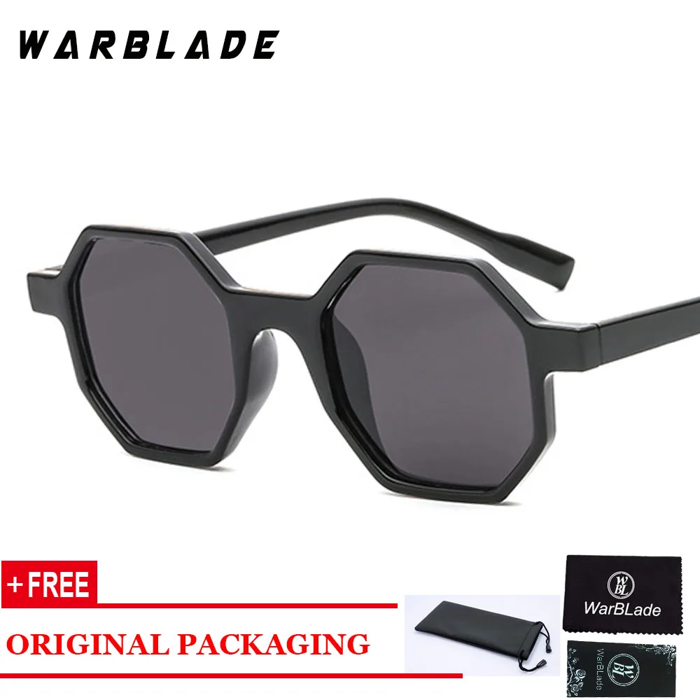 Женские многоугольные солнцезащитные очки WARBLADE роскошные брендовые