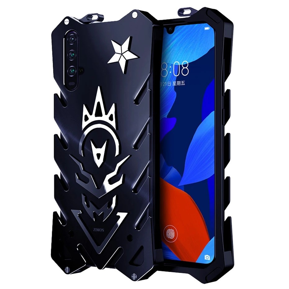 

Для Huawei Nova 5 Pro металлический чехол Роскошный авиационный алюминиевый противоударный чехол для телефона для Huawei Nova 5 Чехол Funda