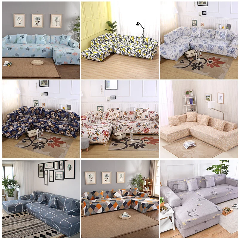 2 шт. Чехлы для углового дивана шезлонг гостиной секционный чехол Универсальный