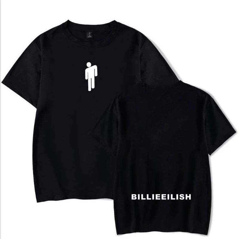 Billie eilish мужские Футболки Уличная футболка в стиле хип-хоп Homme летние мужские футболки с коротким рукавом мужские футболки camisetas hombre