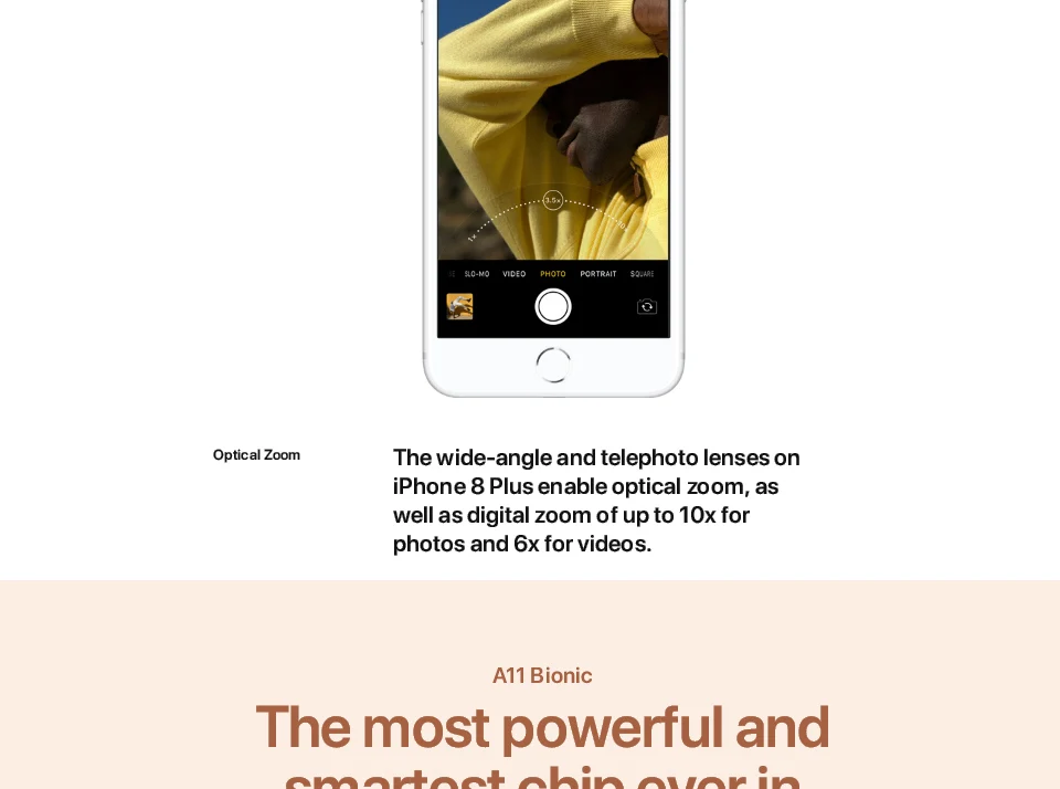 APPLE iPhone 8 Plus, 3 ГБ, 64 ГБ, разблокированный мобильный телефон, мобильные телефоны, 3 Гб ОЗУ, 256 Гб ПЗУ, 5,5 '12,0 МП, iOS, шестиядерный