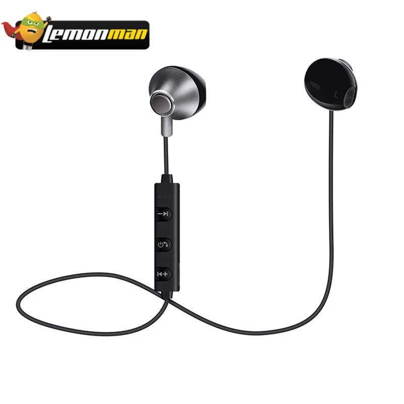 LemonMan наушники вкладыши беспроводные Bluetooth магнитные стереонаушники SM820
