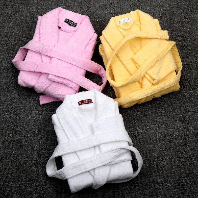 Мужские халаты мужские толстые хлопковые размер XXL белая махровая зимняя Пижама