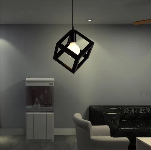 Светодиодный подвесной светильник в скандинавском стиле лофт винтажные ные