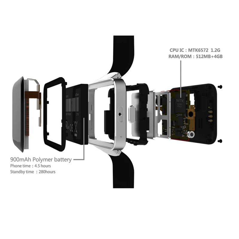 Letine DM98 Роскошные Android Смарт часы сотовый телефон 3g электронные наручные часы Поддержка Sim для мужчин и женщин PK Kingwear KW18 KW88