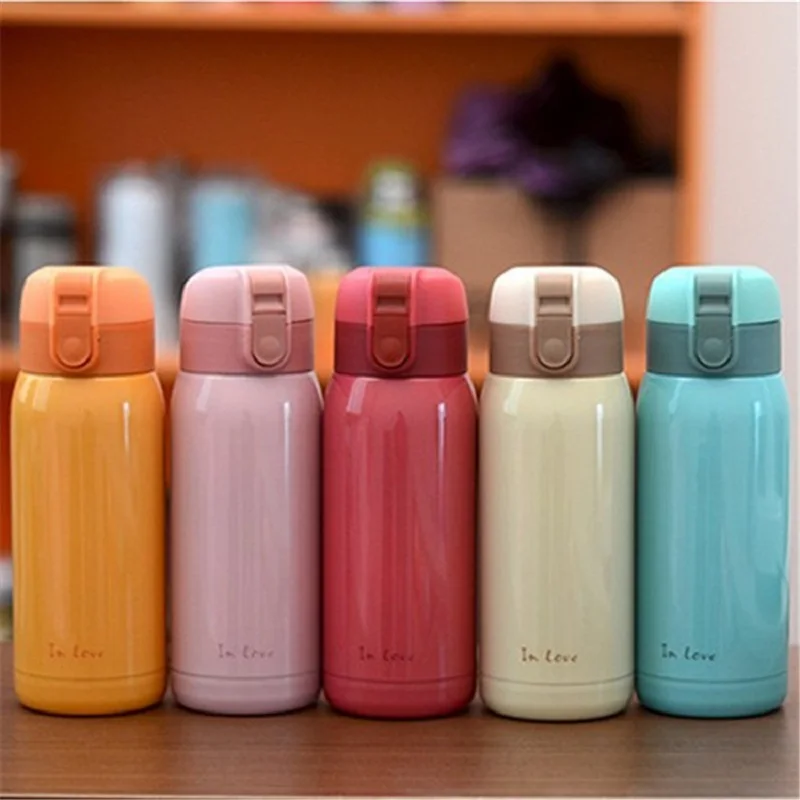 Модный термос из нержавеющей стали мини Вакуумная чашка портативная детская